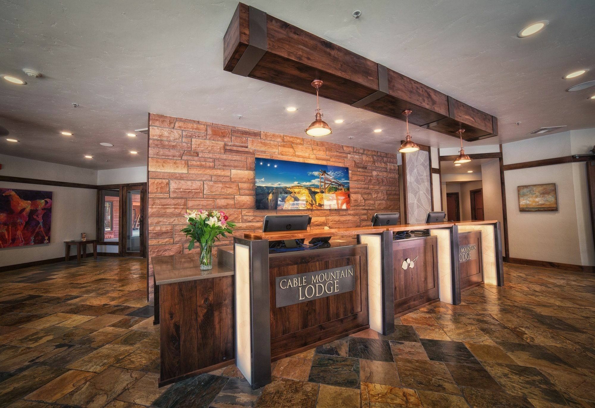 Cable Mountain Lodge Спрингдейл Екстериор снимка